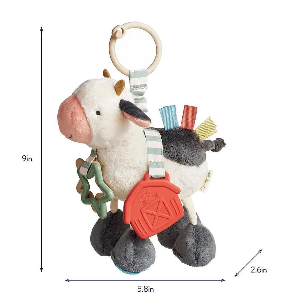 Thumbnail: Cow Itzy Friends Link & Love™ Activity Plush