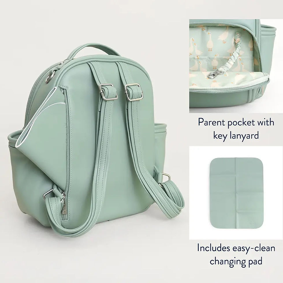 Thumbnail: *New* Itzy Mini Plus™ - Silly Goose, Sage Backpack