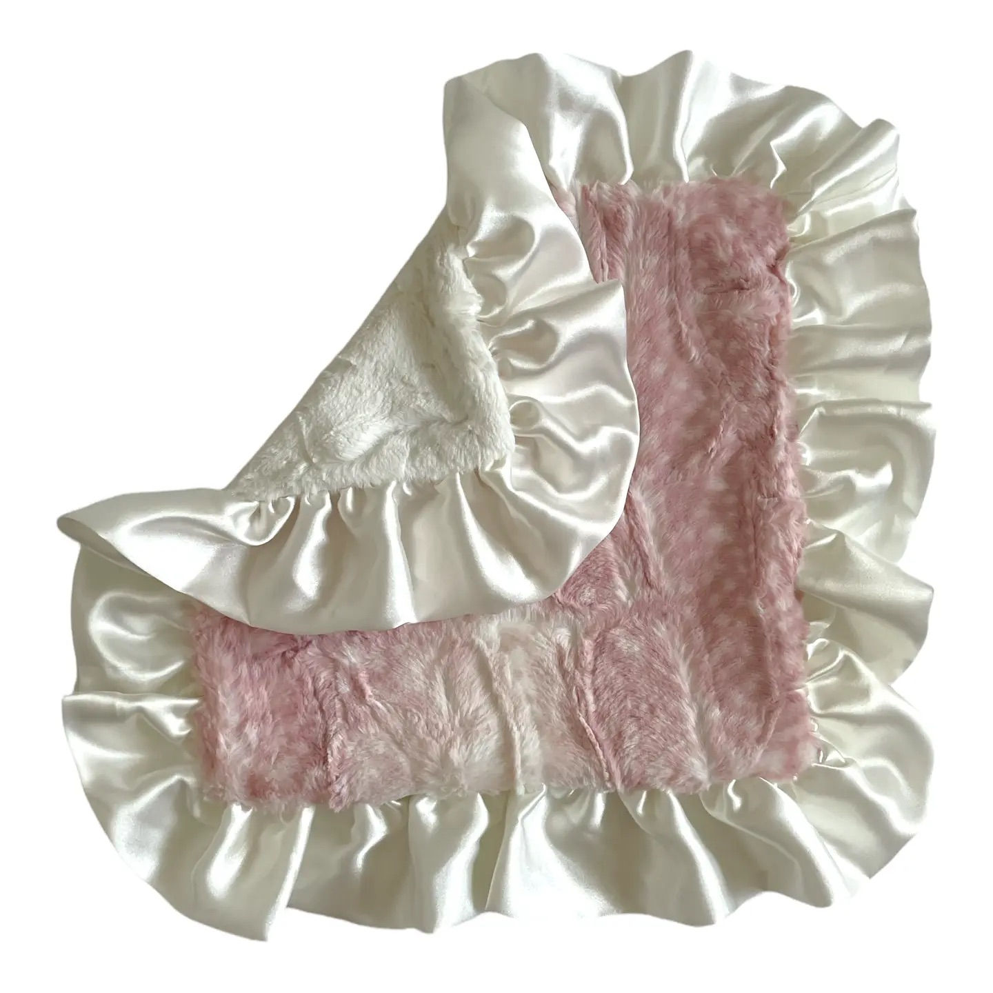 Sweet Pink Fawn Luxe Cuddle Lovie