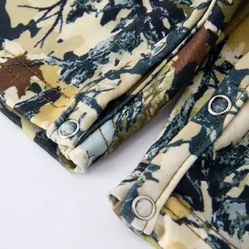 Thumbnail: Camo Duck Smocking Embroidery Romper