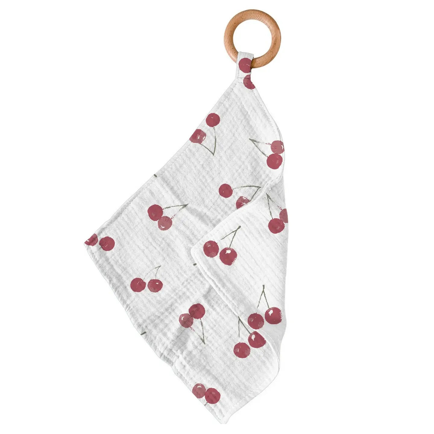 Muslin Sweetheart Cherry Newcastle Teether