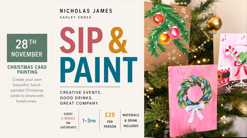 Christmas Card Painting