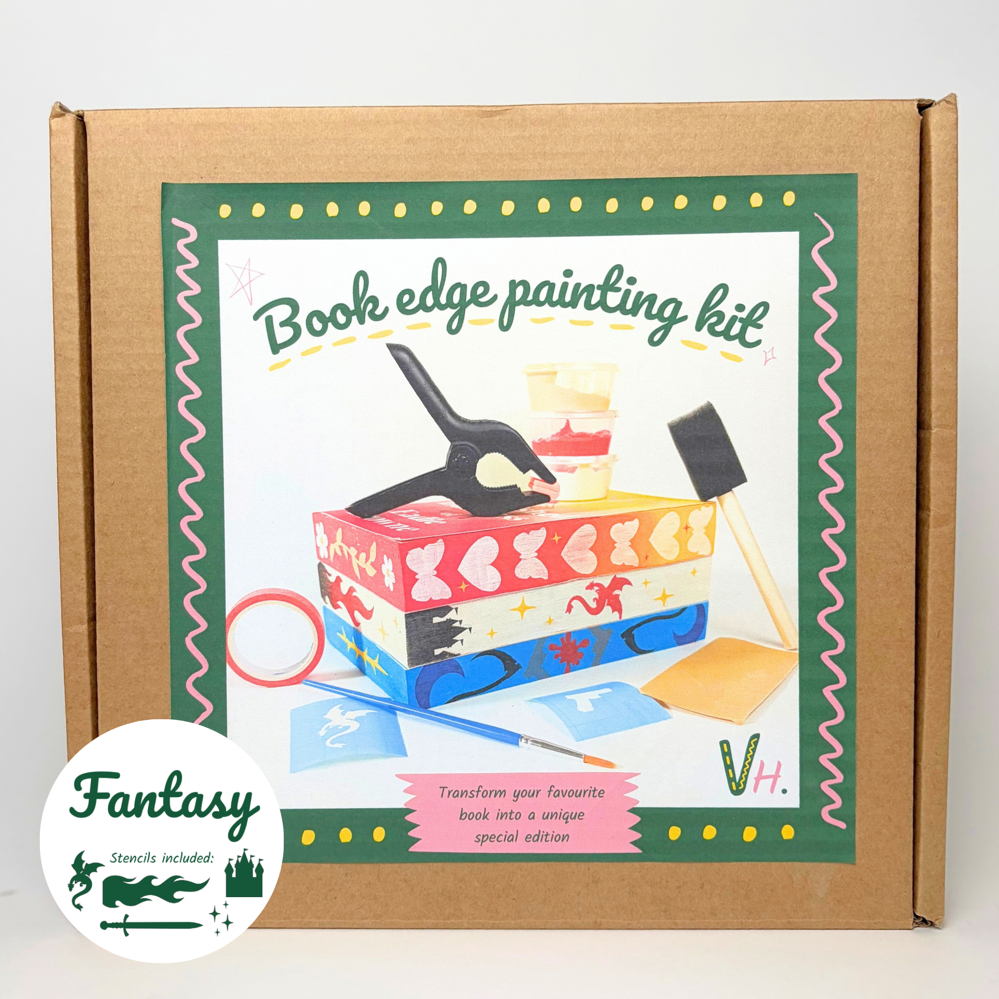 Book edge painting kit - fantasy