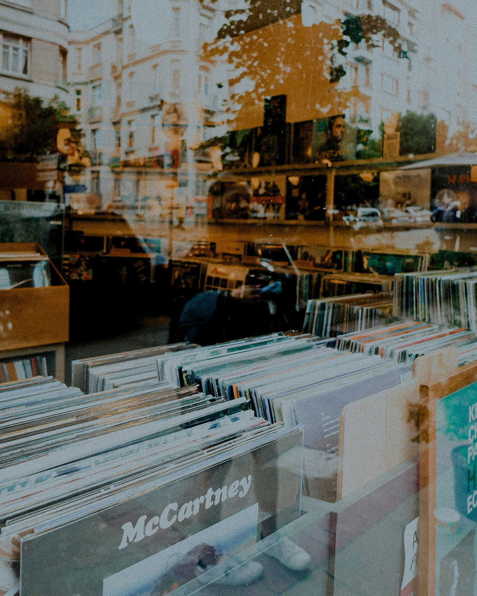 An independent record shop
