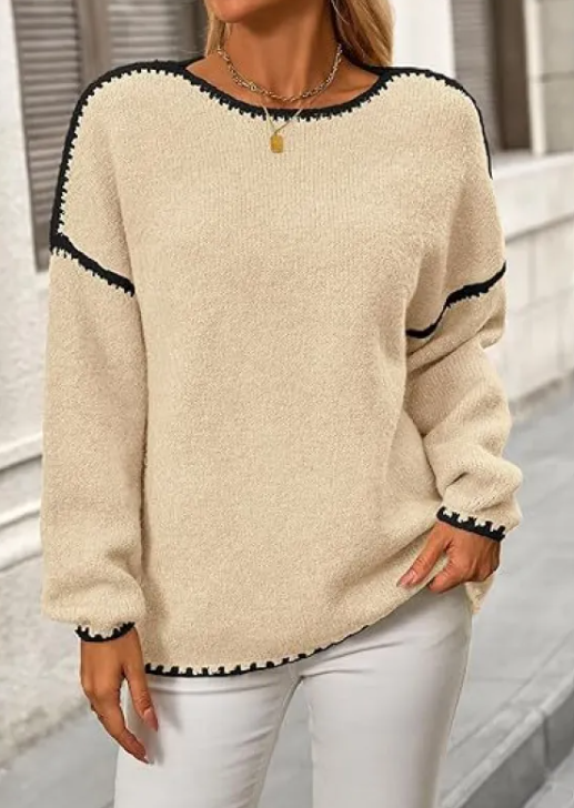 Miniatura: Cozy Pullover Sweater for Fall and Winter