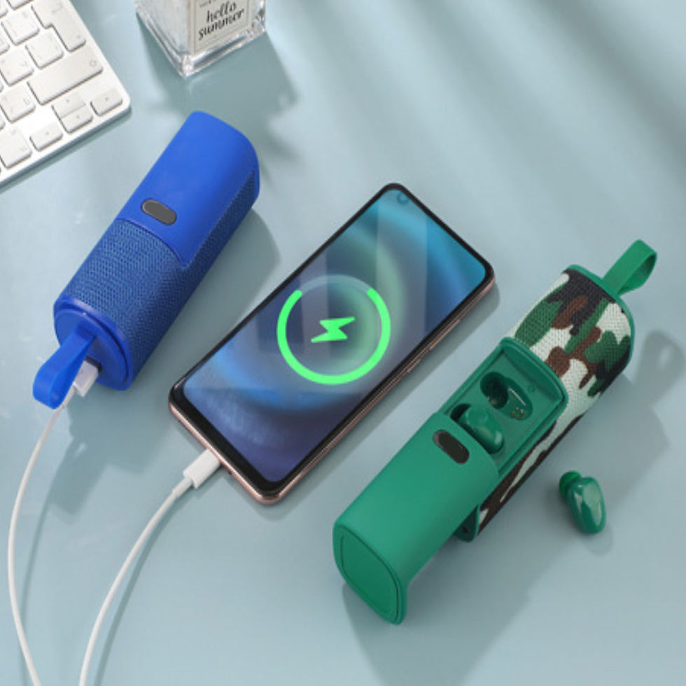Miniatura: Triple Win 3 IN 1 Compact Size Earphone, Speaker And Power Bank