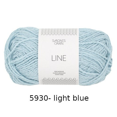 Sandnes - Line {5930 - light blue}