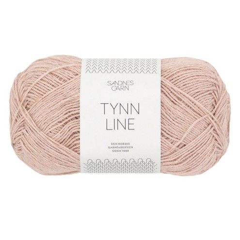 Sandnes -  Tynn Line {3511 - powder pink}
