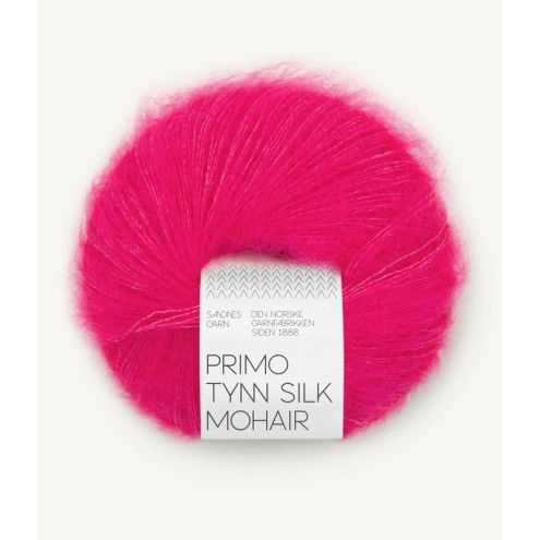 Sandnes -  Primo Tynn Silk Mohair {4518- hot pink}