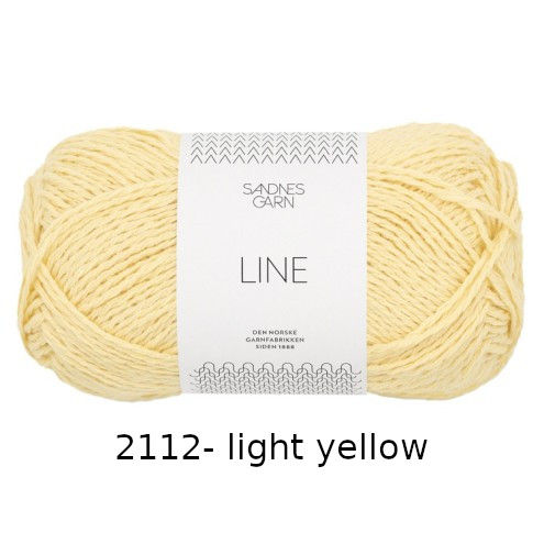 Sandnes - Line {2112 - light yellow}