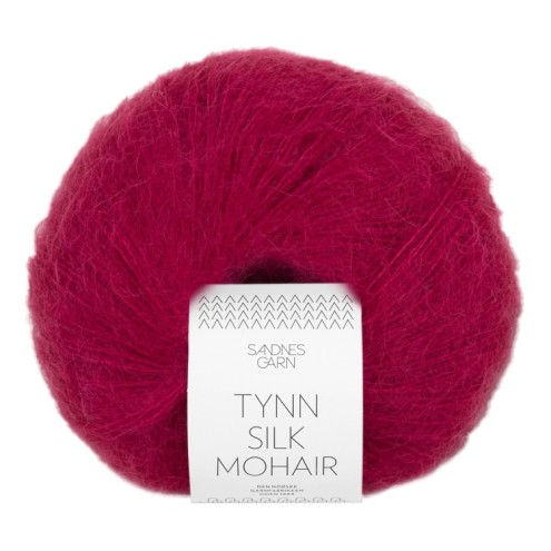 Sandnes -  Tynn Silk Mohair {4255- rumba red}