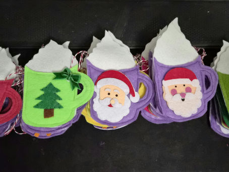 Mini Hot Cocoa Ornaments