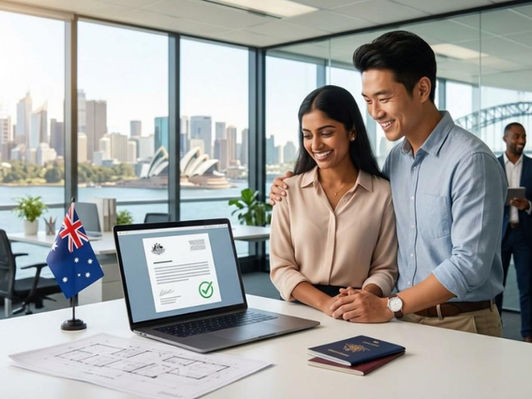 Australia Ministerial Direction 119 skilled visa prioritisation 2026 – infographic showing the five-tier priority framework for skilled visa processing, with on-shore law enforcement/defence at the top and all other offshore applicants at the bottom.