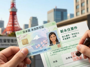 Japan to impose stricter income, pension, and language requirements for permanent residency from October 2026.