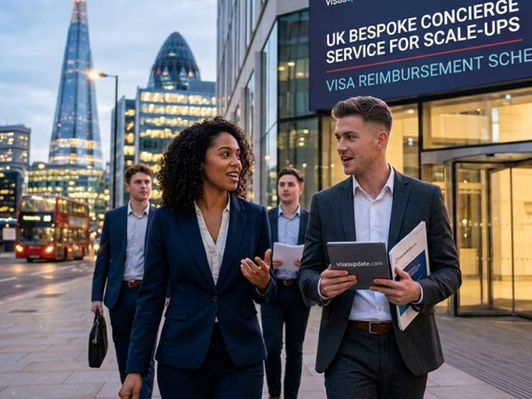 UK launches visa reimbursement scheme and concierge service for scale-ups to attract global talent and create Britain's first trillion-dollar company in 2026.