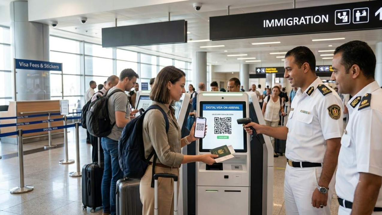 Digital Paper Egypt Launches Digital Visa-on-Arrival System – QR Code Replaces Paper ...
