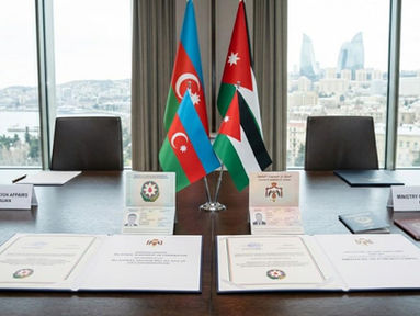 Azerbaijan and Jordan sign visa-free agreement for ordinary passport holders in Baku on July 8, 2026, boosting tourism and bilateral ties.