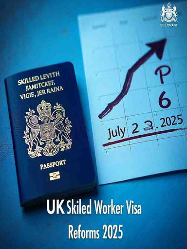 UK Skilled Worker Visa, UK visa reforms 2025, RQF Level 6 visa, UK immigration changes, Skilled Worker Visa salary, UK dependent visa rules, Health and Care Worker Visa, UK work visa updates, UK visa July 2025 changes, UK visa transitional rules