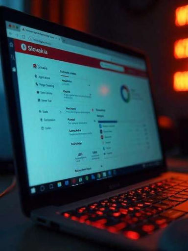 "Slovakia digital immigration platform illustration