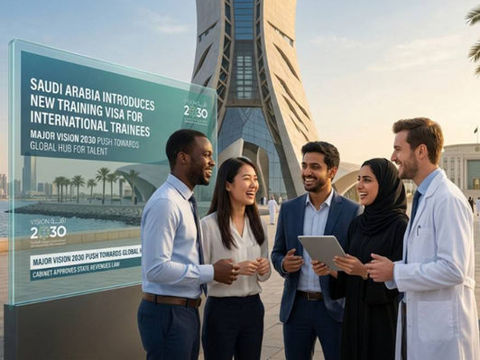 Saudi Arabia launches new Training Visa for international trainees and approves State Revenues Law in landmark Jeddah cabinet session.