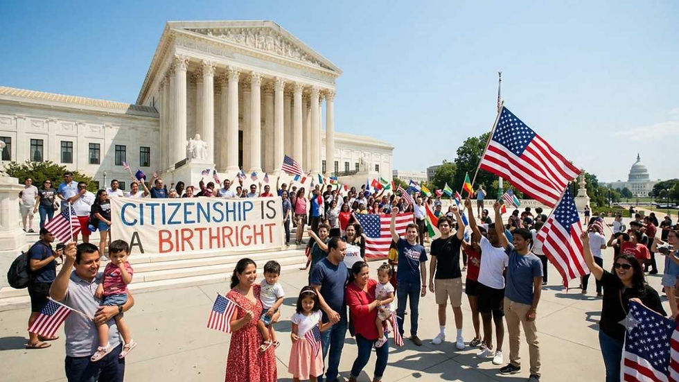 Supreme Court delivers 6-3 victory for birthright citizenship, striking down Trump executive order as unconstitutional and upholding the 14th Amendment.