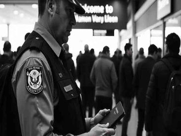 "Argentina border control enforcing new 2025 immigration policy at Ezeiza Airport"