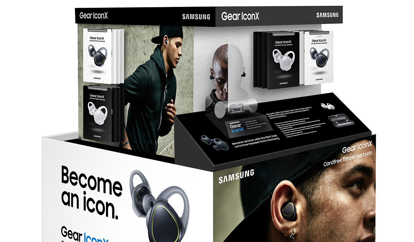 Samsung Custom Retail Pallet Design