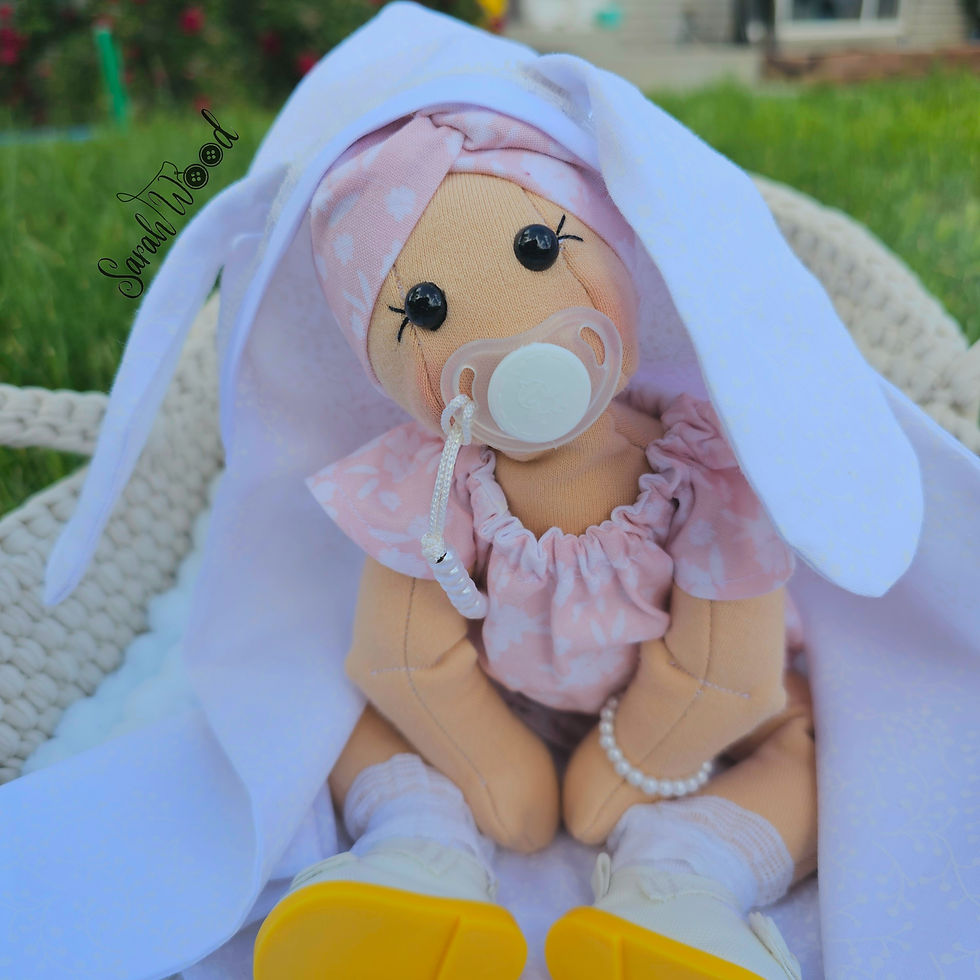 Thumbnail: Posable cloth Baby 12 inch 