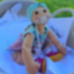 Thumbnail: Posable cloth Baby 12 inch 