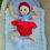 Thumbnail: Posable cloth Baby 12 inch 