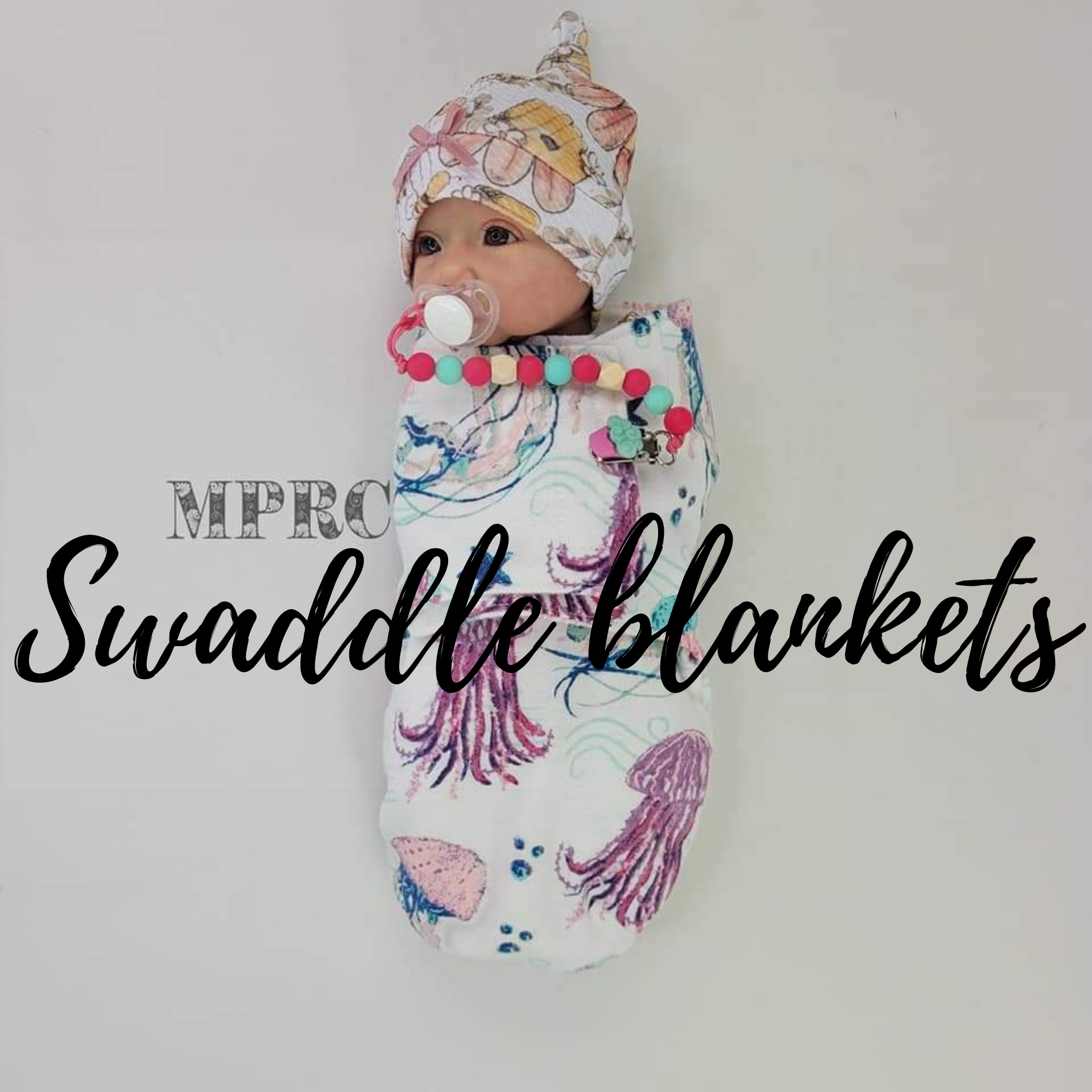 Swaddle Blankets for 8", 10-11", 12", 14", 15", and 16"