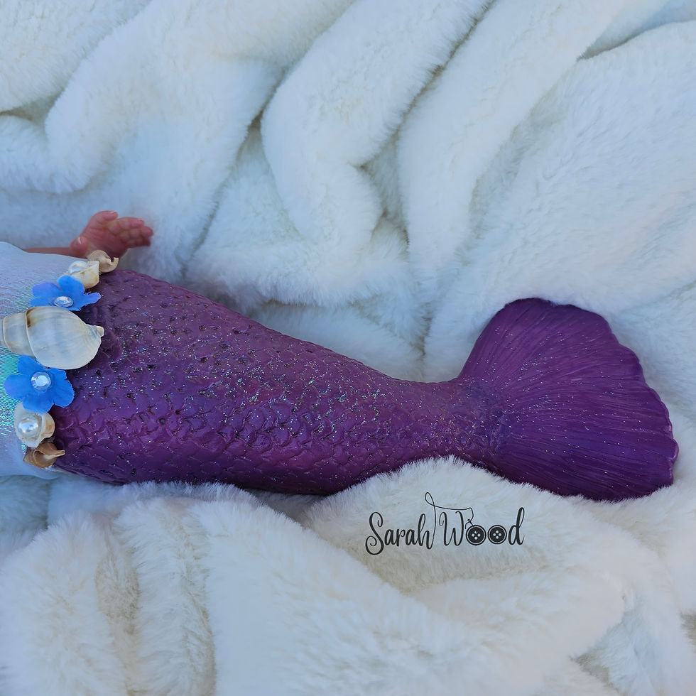 Thumbnail: Reborn Mermaid Mishell by Shawna Clymer 