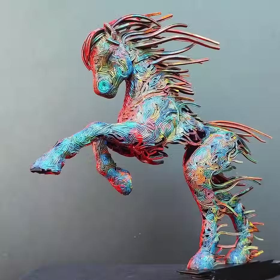 Slooow Art - Cavallino - 15x30x40.avif