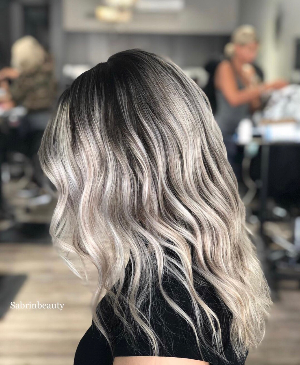 Color by Amani & Blow dry by Sabrin