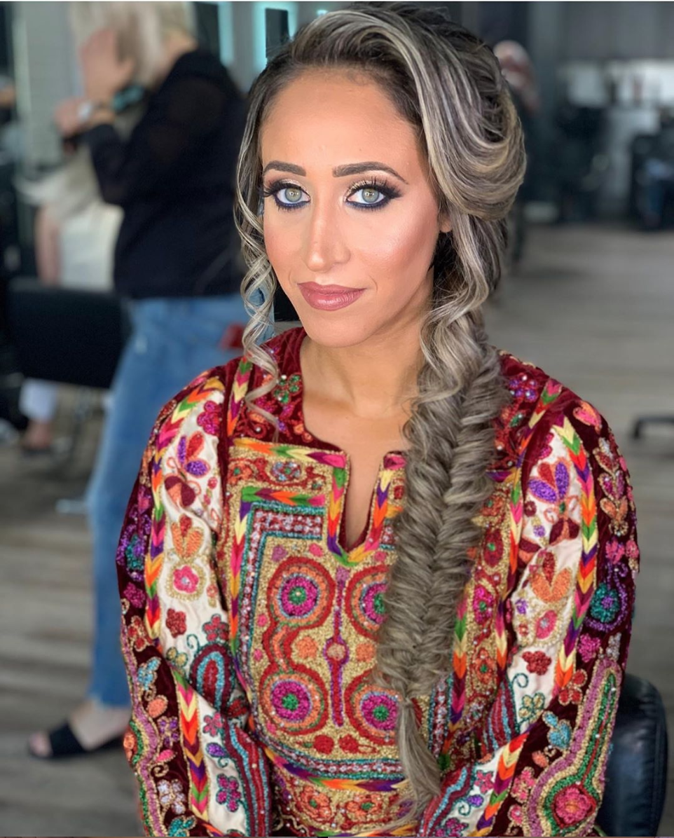 Hair by Olfat / Makeup by Yasmin