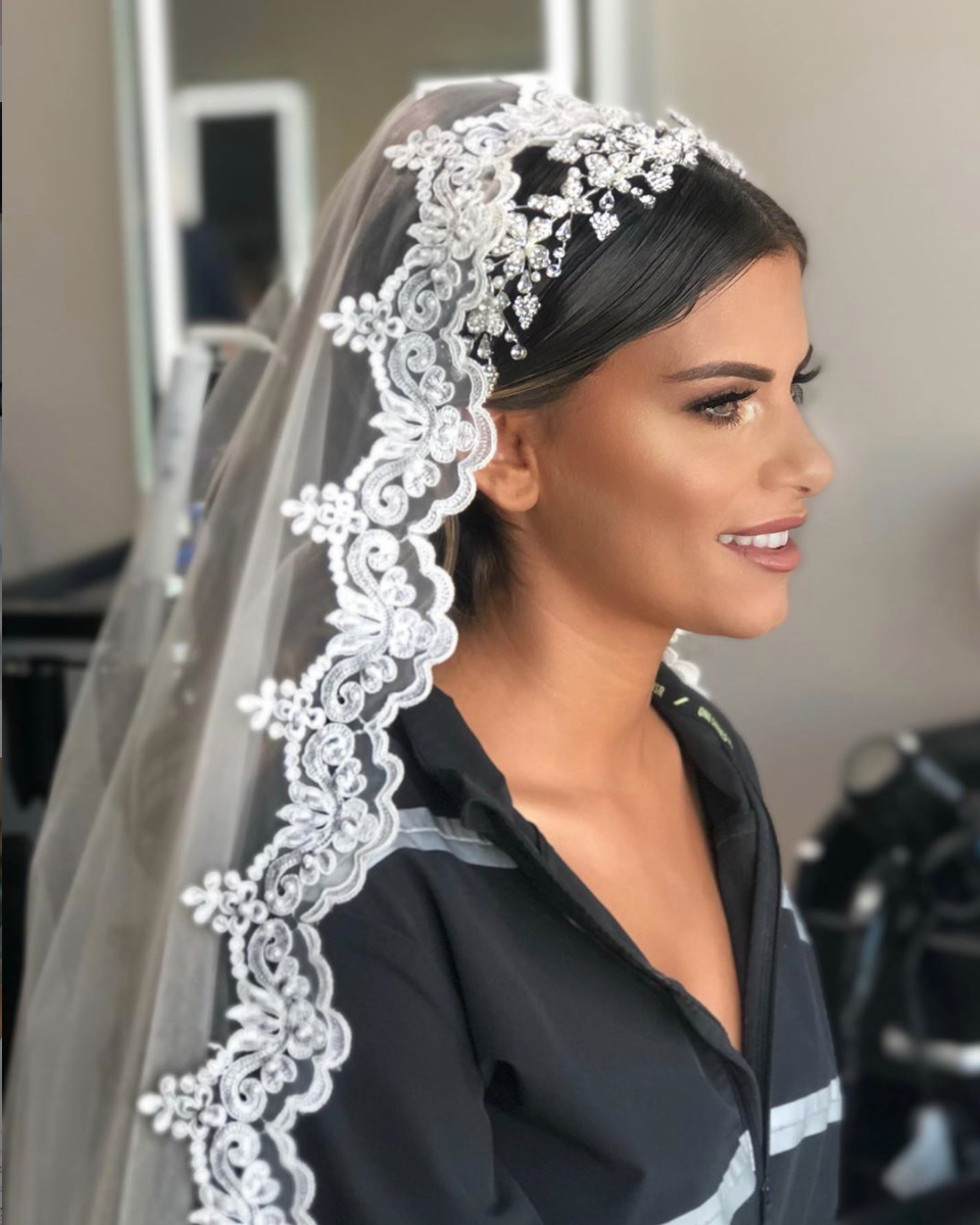 Bridal hair by Amani/Makeup by Houda