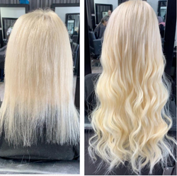 Micro beaded extentions by Souheila