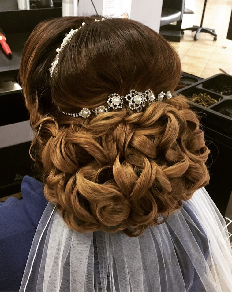 Bridal Hair by Nadia