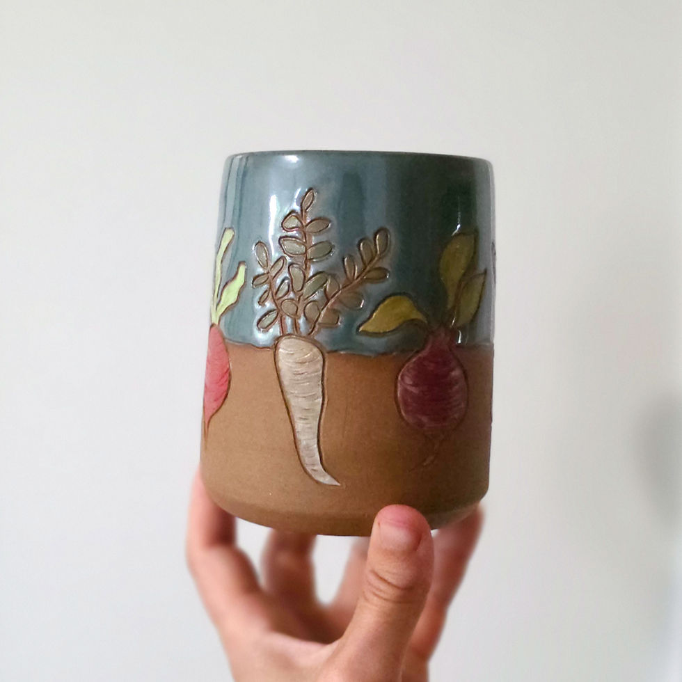 Thumbnail: Root Veggies Mug - 16oz