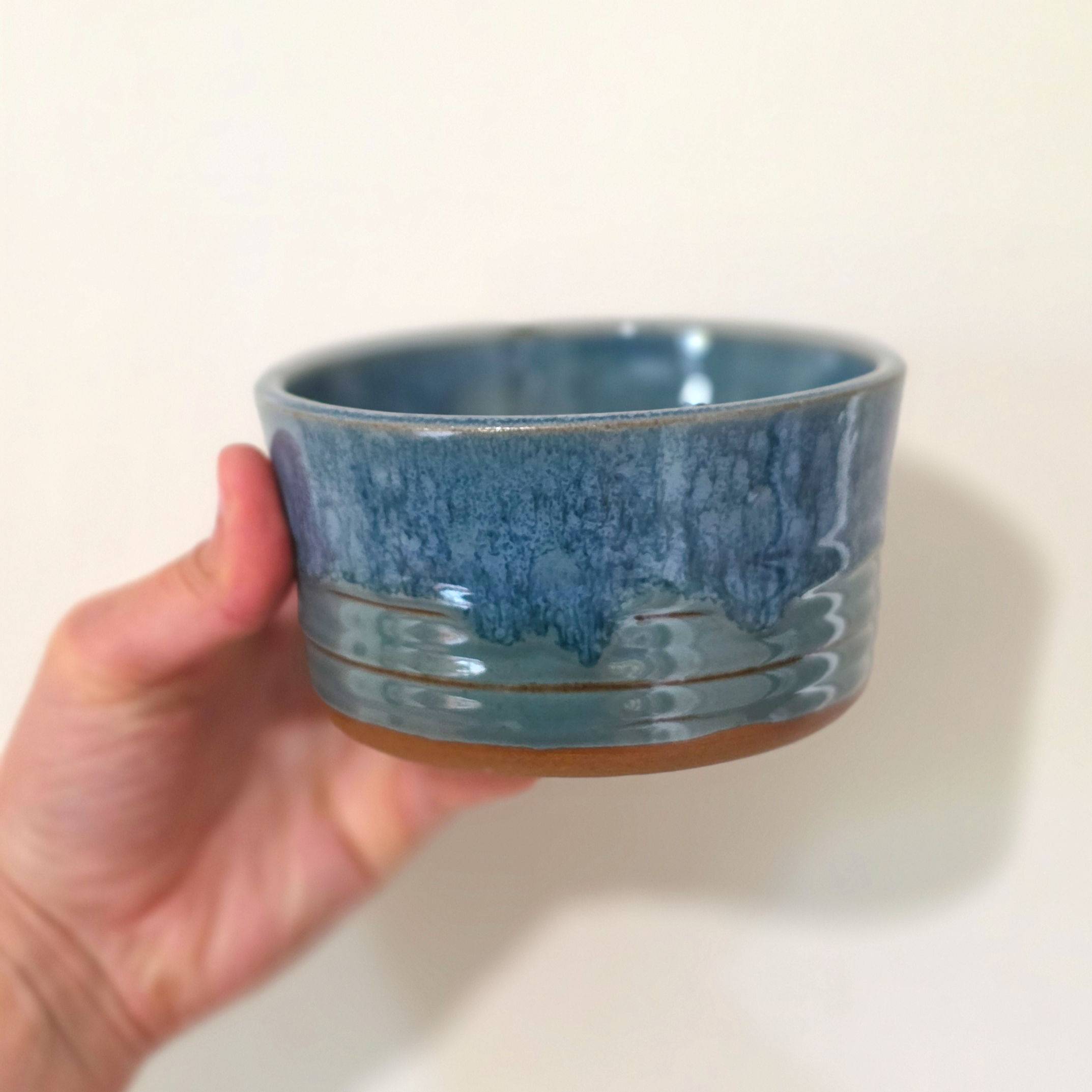 Accent Pot - Blue Waterfall 2