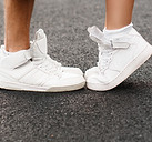 Weiße Schuhe