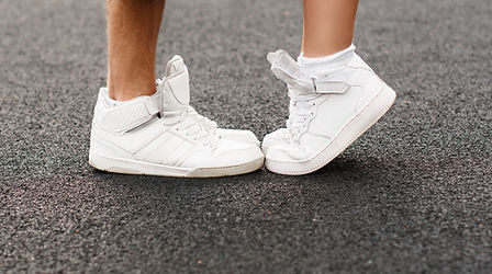 Weiße Schuhe