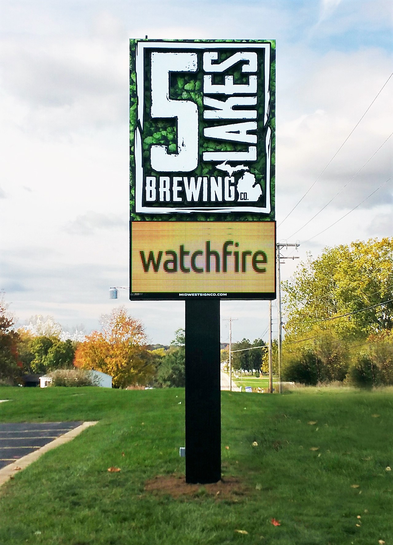 Pylon Signs Grand Rapids Midwest Sign Company