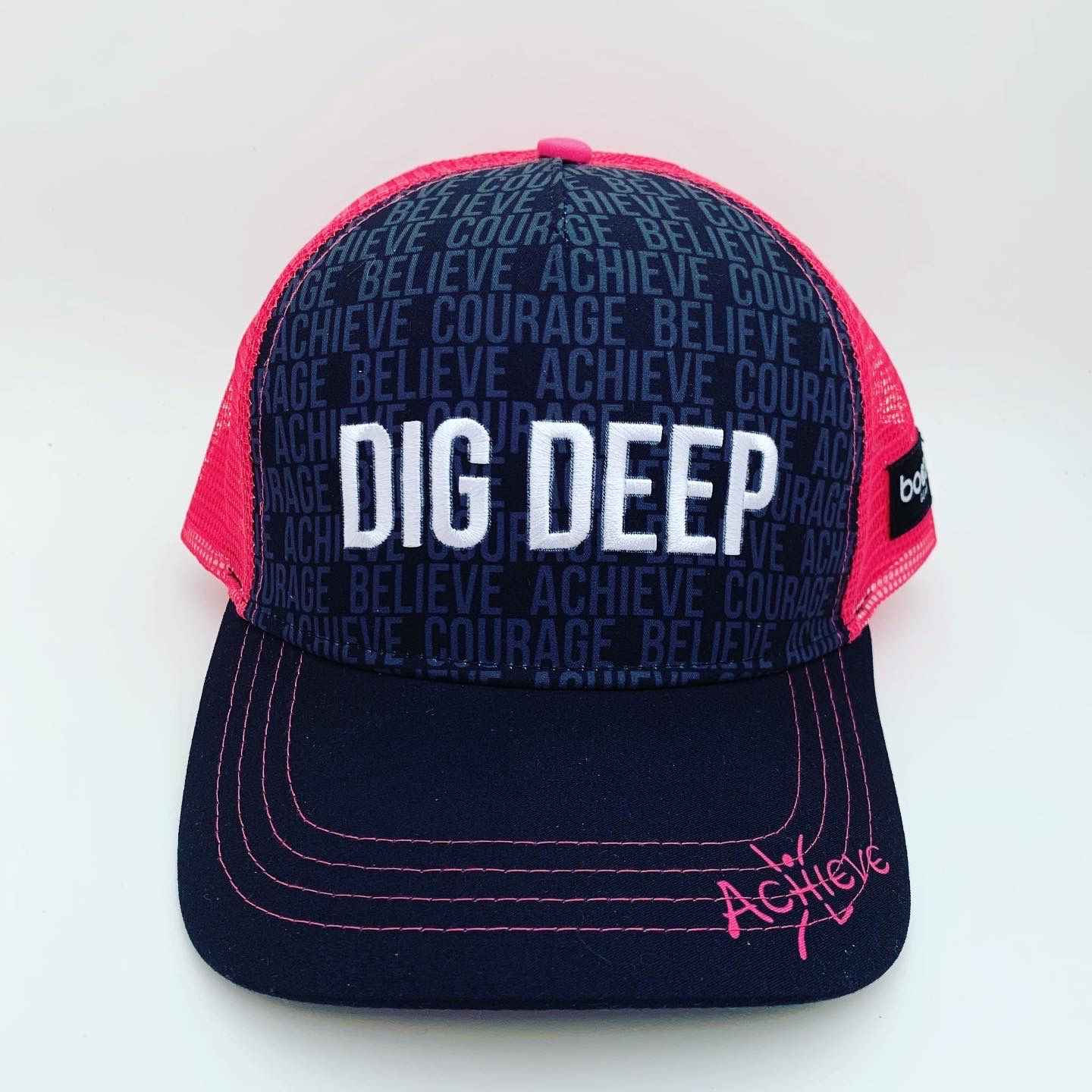 DIG DEEP Technical Trucker Hat - Pink
