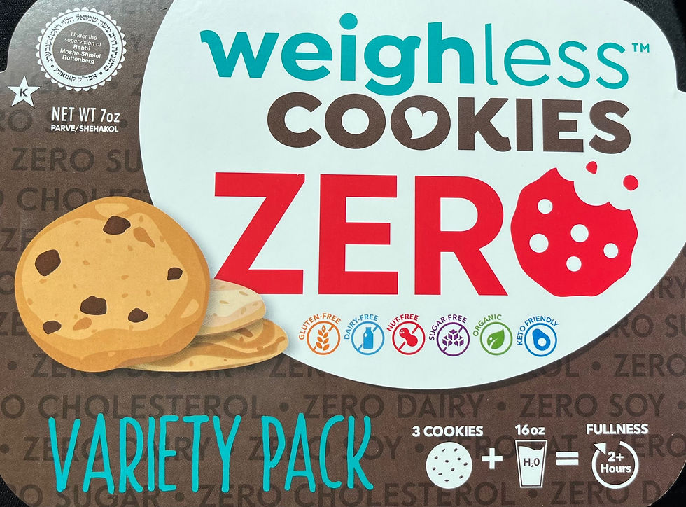 Thumbnail: 10 Pack Weighless™ Zer-0g Cookies - 18 Cookie Assortment