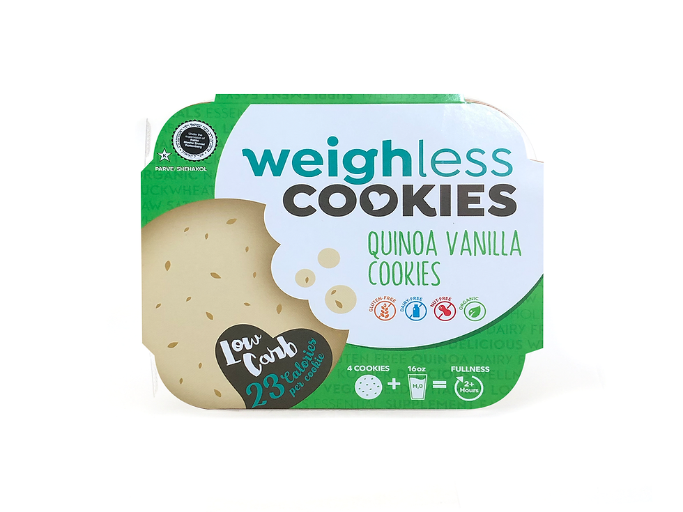 Quinoa Vanilla Bean Weighless™ Cookie