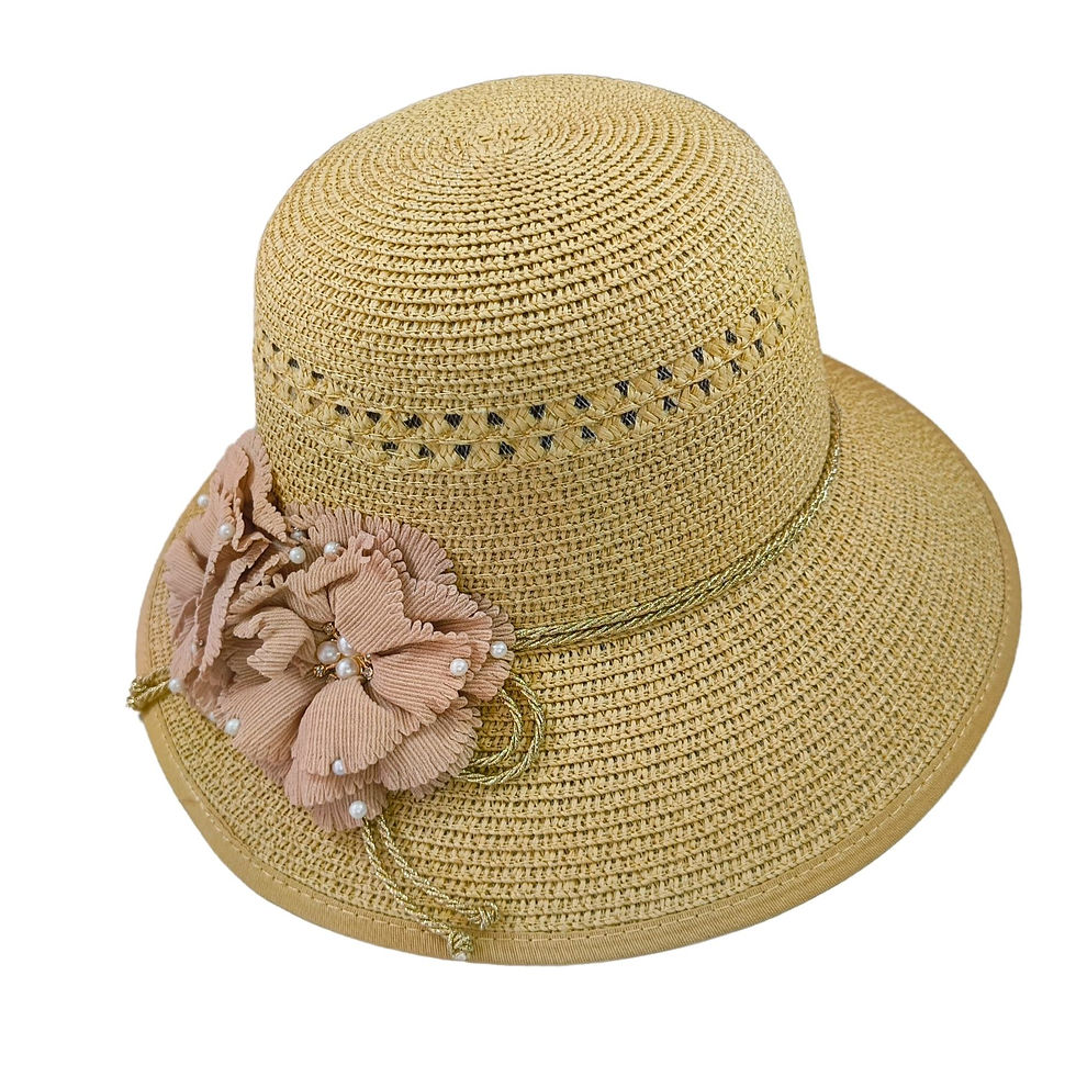 Miniatura: Sombrero Para Mujer Ala Ancha Protección Solar Para Playa