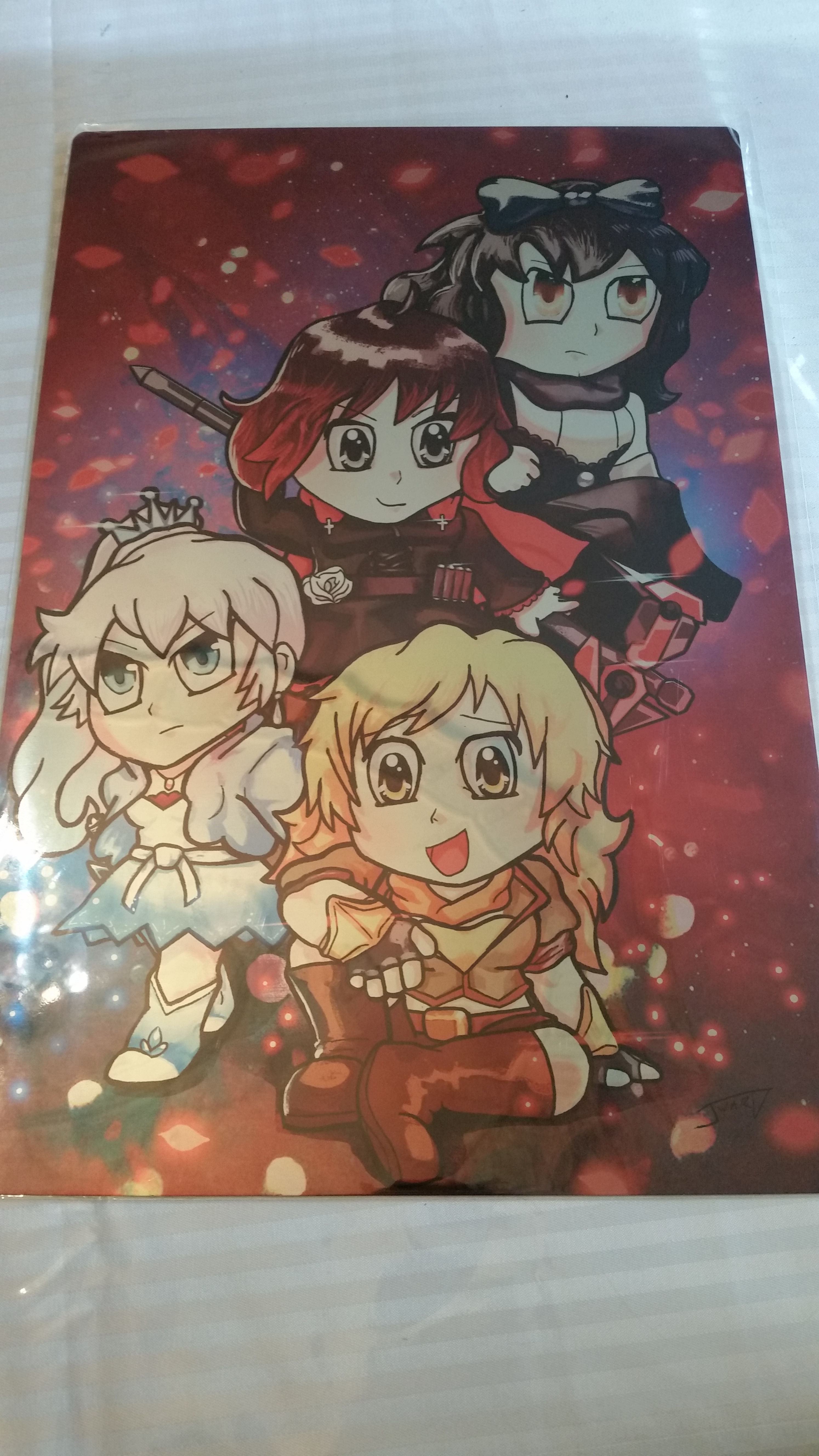 Chibi RWBY Metal Print