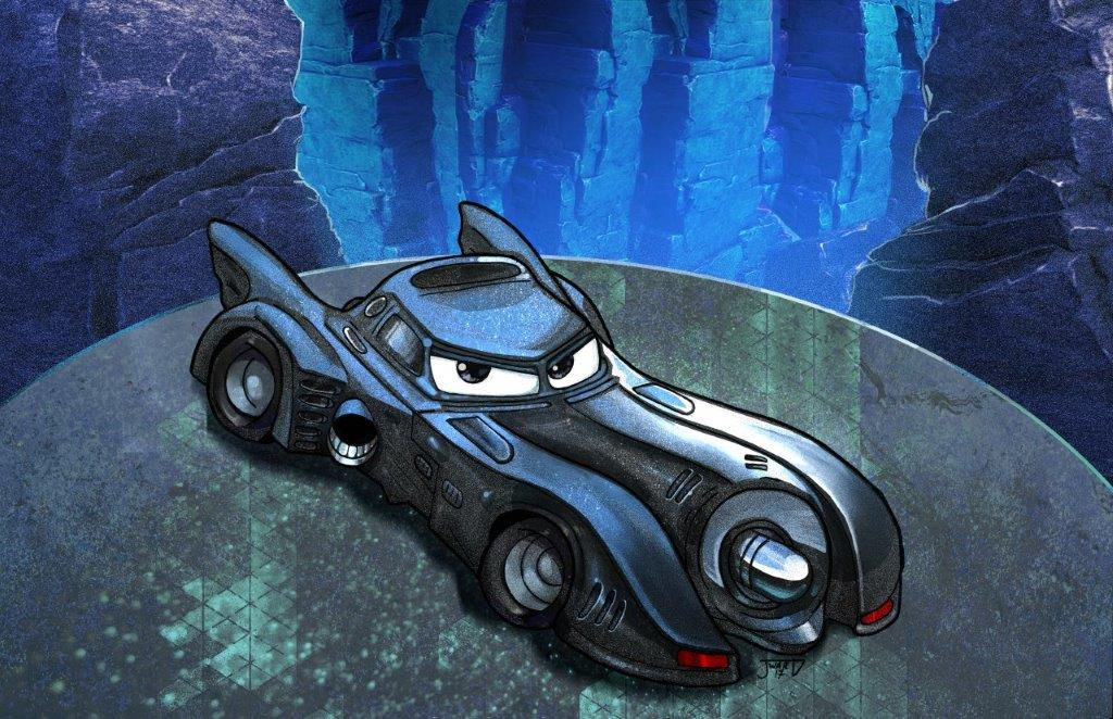 '89 Batmobile Pixar Car