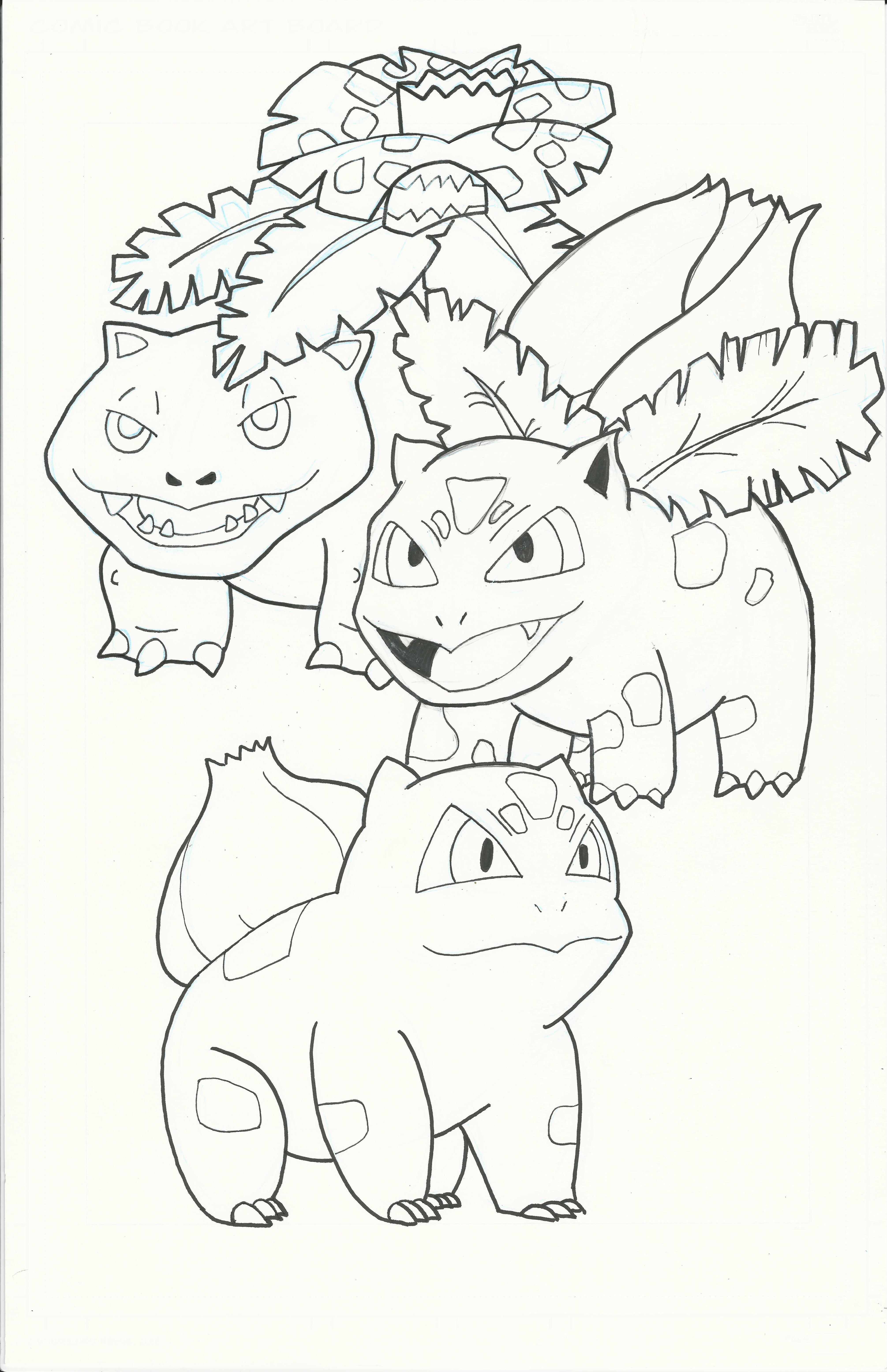 Pokemon - Bulbasaur Evolution - Original